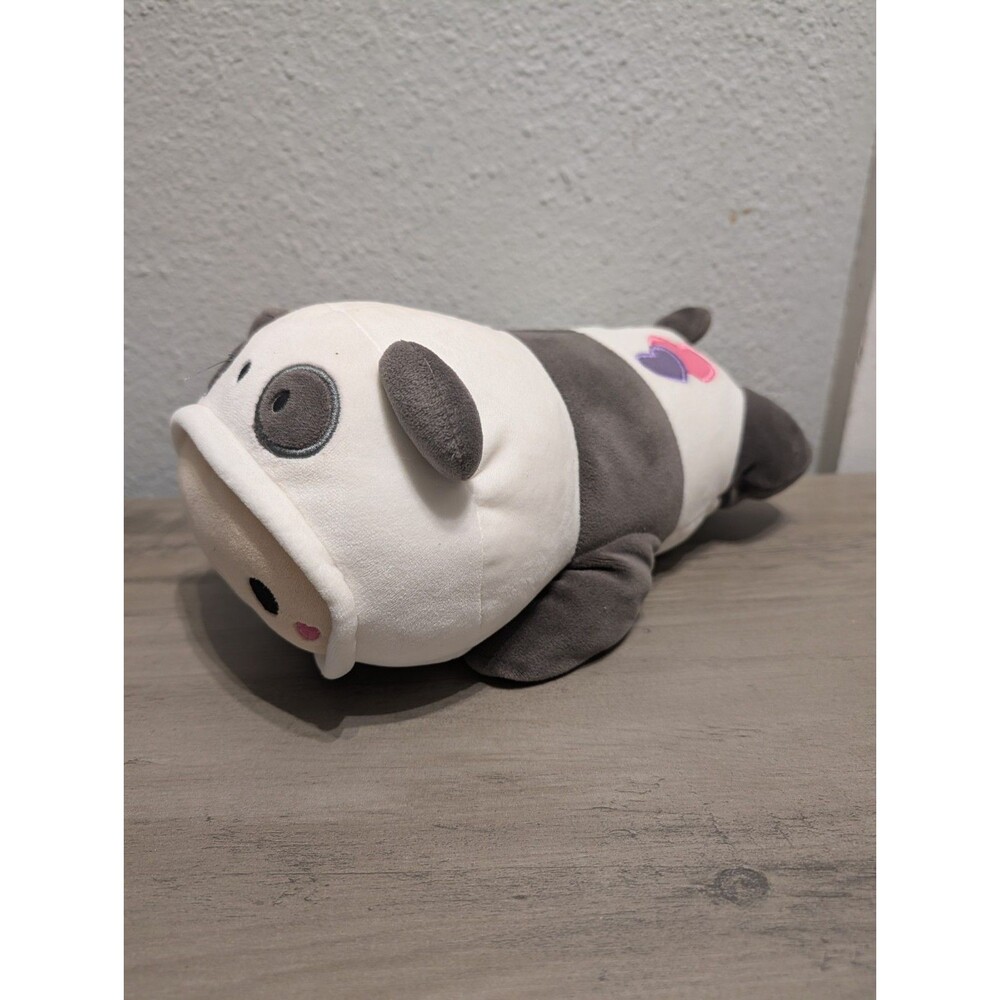 Valentine Smoochy Pals Soft Panda Bear 10”